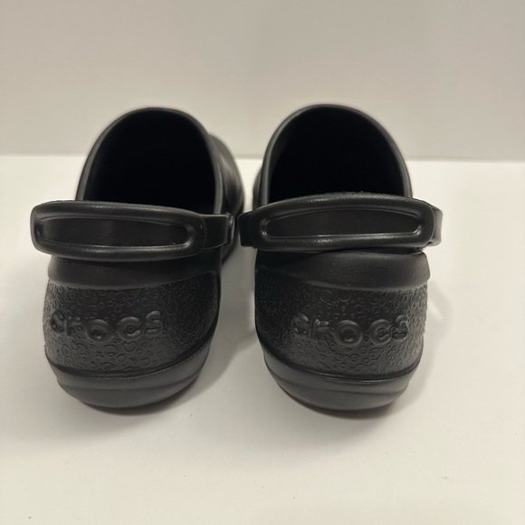 Crocs Women's Mercy Work Clog Black Size 10 - Picture 5 of 14